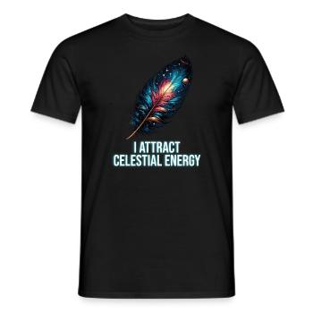 Yoga, Pleine conscience, Pratique, Méditation, Manifestation - T-shirt homme - noir - Devant - AI Model Male 178 light (178cm)
