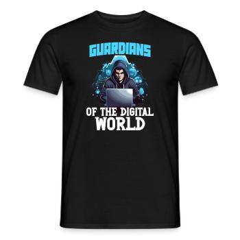 Analyste en piratage éthique Cybersécurité éthique - T-shirt homme - noir - Devant - AI Model Male 178 light (178cm)