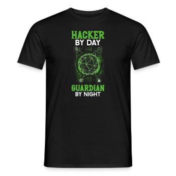 Analyste en piratage éthique Cybersécurité éthique - T-shirt homme - noir - Devant - AI Model Male 178 light (178cm)
