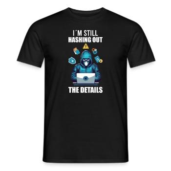 Analyste en piratage éthique Cybersécurité éthique - T-shirt homme - noir - Devant - AI Model Male 178 light (178cm)