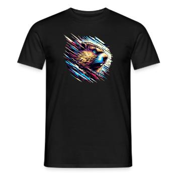 Groundhog Day Enthusiasts 2024, February 2 - Men's T-Shirt - black - Front - AI Model Male 178 light (178cm)