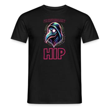 Gruseliger Halloween-horror-seuchendoktor - Männer T-Shirt - Schwarz - Vorne - AI Model Male 178 light (178cm)