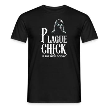 Gruseliger Halloween-horror-seuchendoktor - Männer T-Shirt - Schwarz - Vorne - AI Model Male 178 light (178cm)