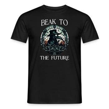 Docteur effrayant de la peste d'horreur d'Halloween - T-shirt homme - noir - Devant - AI Model Male 178 light (178cm)