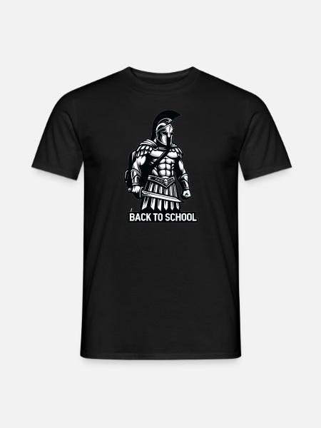 Gladiator-schullehrer Des Antiken Roms - Männer T-Shirt - Schwarz