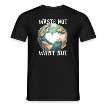Élevage de vers, jardinier de vers de terre, lombriculture - T-shirt homme - noir - Devant - AI Model Male 178 light (178cm)