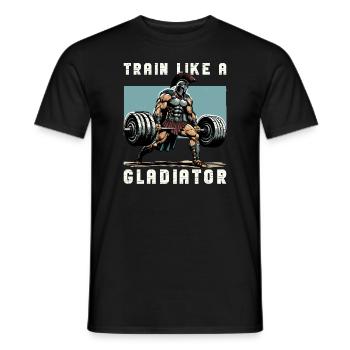 Julius Caesar Roman History Roman Empire - Men's T-Shirt - black - Front - AI Model Male 178 light (178cm)