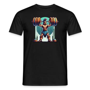 Julius Caesar Roman History Roman Empire - Men's T-Shirt - black - Front - AI Model Male 178 light (178cm)