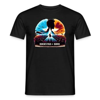 Julius Cäsar Römische Geschichte Römisches Reich - Männer T-Shirt - Schwarz - Vorne - AI Model Male 178 light (178cm)