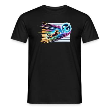 Enquêteur paranormal Fantôme Halloween Evp Haunte - T-shirt homme - noir - Devant - AI Model Male 178 light (178cm)