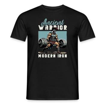 Jules César Histoire romaine Empire romain - T-shirt homme - noir - Devant - AI Model Male 178 light (178cm)