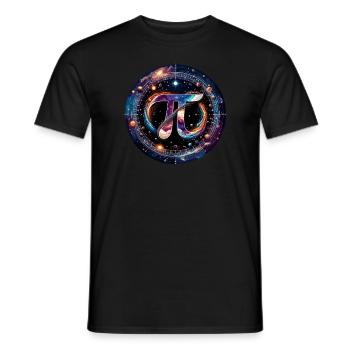 Funny Pi Day 2024 3.14 Pi Symbole numérique Mathématiques - T-shirt homme - noir - Devant - AI Model Male 178 light (178cm)