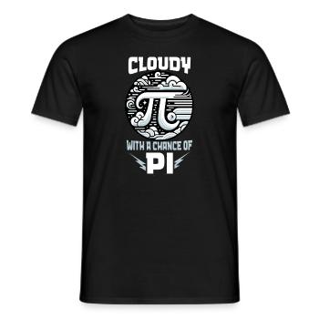 Funny Pi Day 2024 3.14 Pi Symbole numérique Mathématiques - T-shirt homme - noir - Devant - AI Model Male 178 light (178cm)