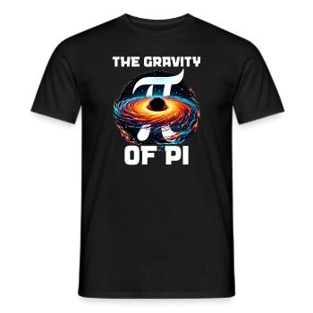 Funny Pi Day 2024 3.14 Pi Symbole numérique Mathématiques - T-shirt homme - noir - Devant - AI Model Male 178 light (178cm)