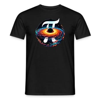 Funny Pi Day 2024 3.14 Pi Symbole numérique Mathématiques - T-shirt homme - noir - Devant - AI Model Male 178 light (178cm)