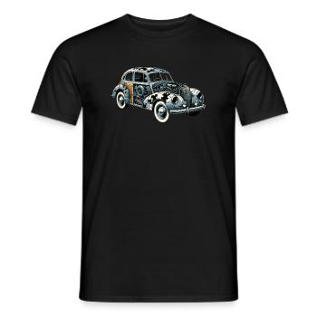 Puzzle Lover Jigzaw Puzzle Board Game Puzzler - Men's T-Shirt - black - Front - AI Model Male 178 light (178cm)