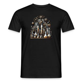 Organische Chemie, Chemiestudenten, Chemie - Männer T-Shirt - Schwarz - Vorne - AI Model Male 178 light (178cm)