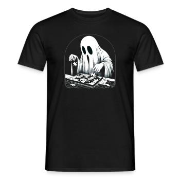 Puzzle Lover Jigzaw Puzzle Jeu de société Puzzler - T-shirt homme - noir - Devant - AI Model Male 178 light (178cm)