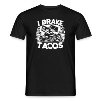 Sprint Car Mom Dirt Track Racing Renntag - Männer T-Shirt - Schwarz - Vorne - AI Model Male 178 light (178cm)