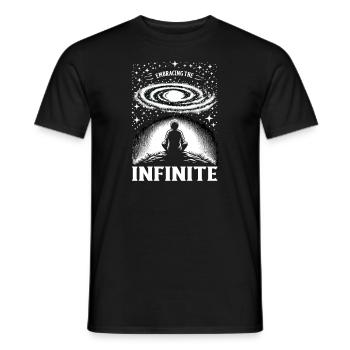 Astrophotographie Astronomie Caméra spatiale - T-shirt homme - noir - Devant - AI Model Male 178 light (178cm)