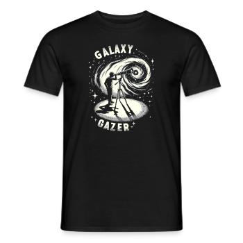 Astrophotography Astronomy Space Camera - Men's T-Shirt - black - Front - AI Model Male 178 light (178cm)