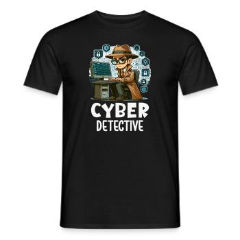 Analyste en piratage éthique Cybersécurité éthique - T-shirt homme - noir - Devant - AI Model Male 178 light (178cm)