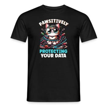 Analyste en piratage éthique Cybersécurité éthique - T-shirt homme - noir - Devant - AI Model Male 178 light (178cm)
