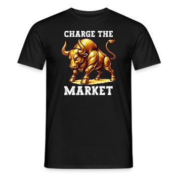 Gold Trader Forex Trader XAUUSD Trader - Männer T-Shirt - Schwarz - Vorne - AI Model Male 178 light (178cm)