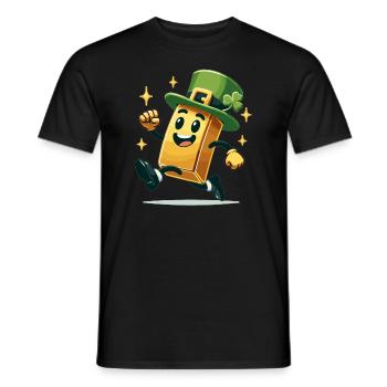 Gold Trader Forex Trader XAUUSD Trader - Männer T-Shirt - Schwarz - Vorne - AI Model Male 178 light (178cm)