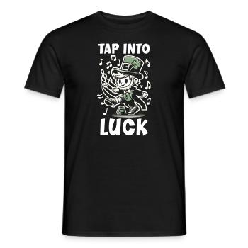 Irish Dancing Ireland Outfit Irish Music - Männer T-Shirt - Schwarz - Vorne - AI Model Male 178 light (178cm)