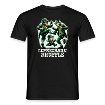 Irish Dancing Ireland Outfit Irish Music - Männer T-Shirt - Schwarz - Vorne - AI Model Male 178 light (178cm)