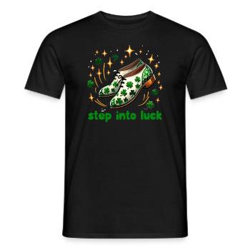 Irish Dancing Ireland Outfit Irish Music - Männer T-Shirt - Schwarz - Vorne - AI Model Male 178 light (178cm)