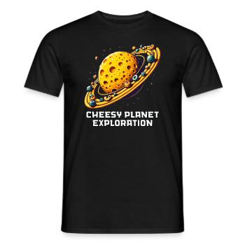 Alien Extraterrestrial Area 51 Ufo Space Geek - Männer T-Shirt - Schwarz - Vorne - AI Model Male 178 light (178cm)