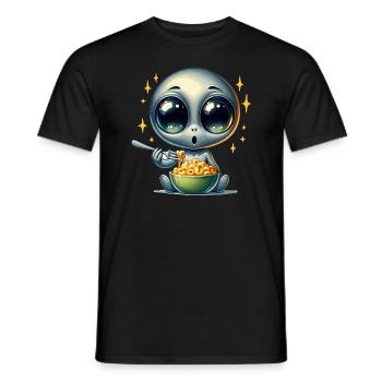 Alien Extraterrestrial Area 51 Ufo Space Geek - Männer T-Shirt - Schwarz - Vorne - AI Model Male 178 light (178cm)