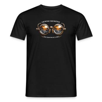 Geschenk Für Buchliebhaber Mit - Männer T-Shirt - Schwarz - Vorne - AI Model Male 178 light (178cm)