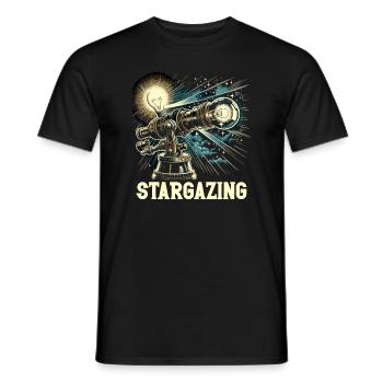 Astrophotographie Astronomie Caméra spatiale - T-shirt homme - noir - Devant - AI Model Male 178 light (178cm)