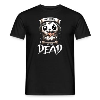 Chien d'horreur Halloween Spooky Dog Lover Chien gothique - T-shirt homme - noir - Devant - AI Model Male 178 light (178cm)