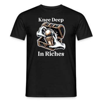 Hip Replacement Surgery Hip Surgery Post-op - Men's T-Shirt - black - Front - AI Model Male 178 light (178cm)