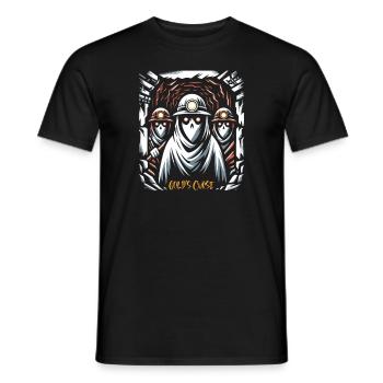 Cowboy Barn Bull Rider Rodeo Country Western - Men's T-Shirt - black - Front - AI Model Male 178 light (178cm)