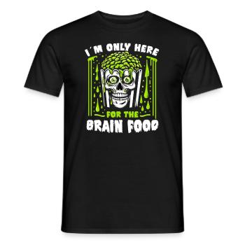 Horrorfilm-fan Zombie-horror Klassischer - Männer T-Shirt - Schwarz - Vorne - AI Model Male 178 light (178cm)