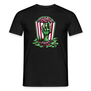 Fan de films d’horreur Zombie Horror Classic - T-shirt homme - noir - Devant - AI Model Male 178 light (178cm)