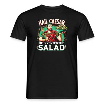 Julius Caesar Roman History Roman Empire - Men's T-Shirt - black - Front - AI Model Male 178 light (178cm)