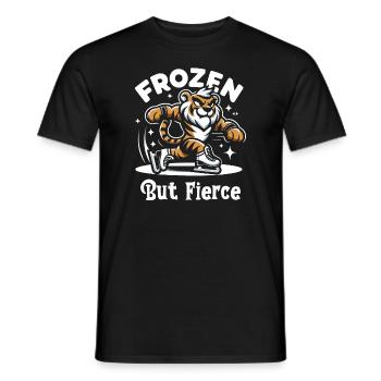 Patinage sur glace Patineurs sur glace - T-shirt homme - noir - Devant - AI Model Male 178 light (178cm)