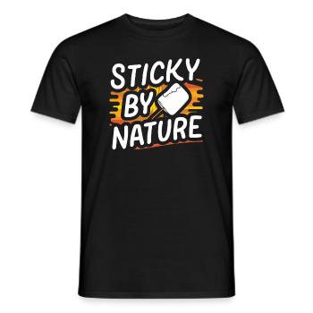 Scout Camping Outdoor Lagerfeuer Wandern - Männer T-Shirt - Schwarz - Vorne - AI Model Male 178 light (178cm)