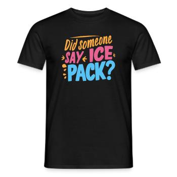School Nurse Nursing Clinic Medical Stuff - Men's T-Shirt - black - Front - AI Model Male 178 light (178cm)