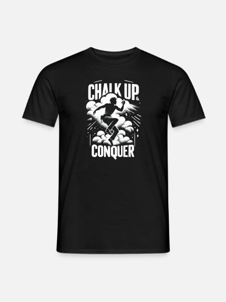 Klettern Outdoor-abenteuer Bouldern - Männer T-Shirt - Schwarz