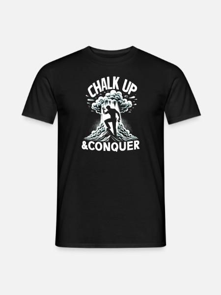 Klettern Outdoor-abenteuer Bouldern - Männer T-Shirt - Schwarz