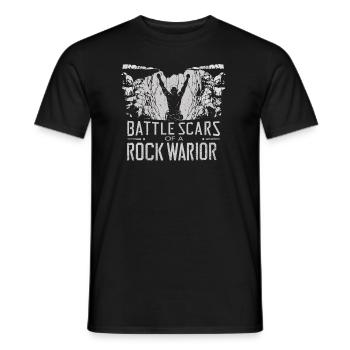 Escalade, Aventure en plein air, Escalade de bloc - T-shirt homme - noir - Devant - AI Model Male 178 light (178cm)