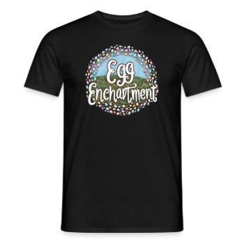 Ostara Eostre Equinox Witch Pagan Goddess Rituals - Men's T-Shirt - black - Front - AI Model Male 178 light (178cm)