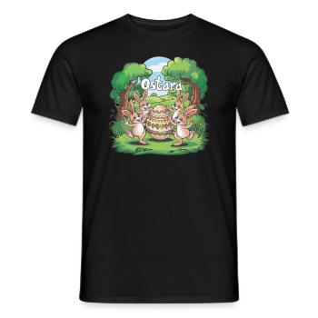 Ostara Eostre Equinox Witch Pagan Goddess Rituals - Men's T-Shirt - black - Front - AI Model Male 178 light (178cm)